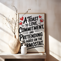 Love, Commitment, and Pretending — hero mockup