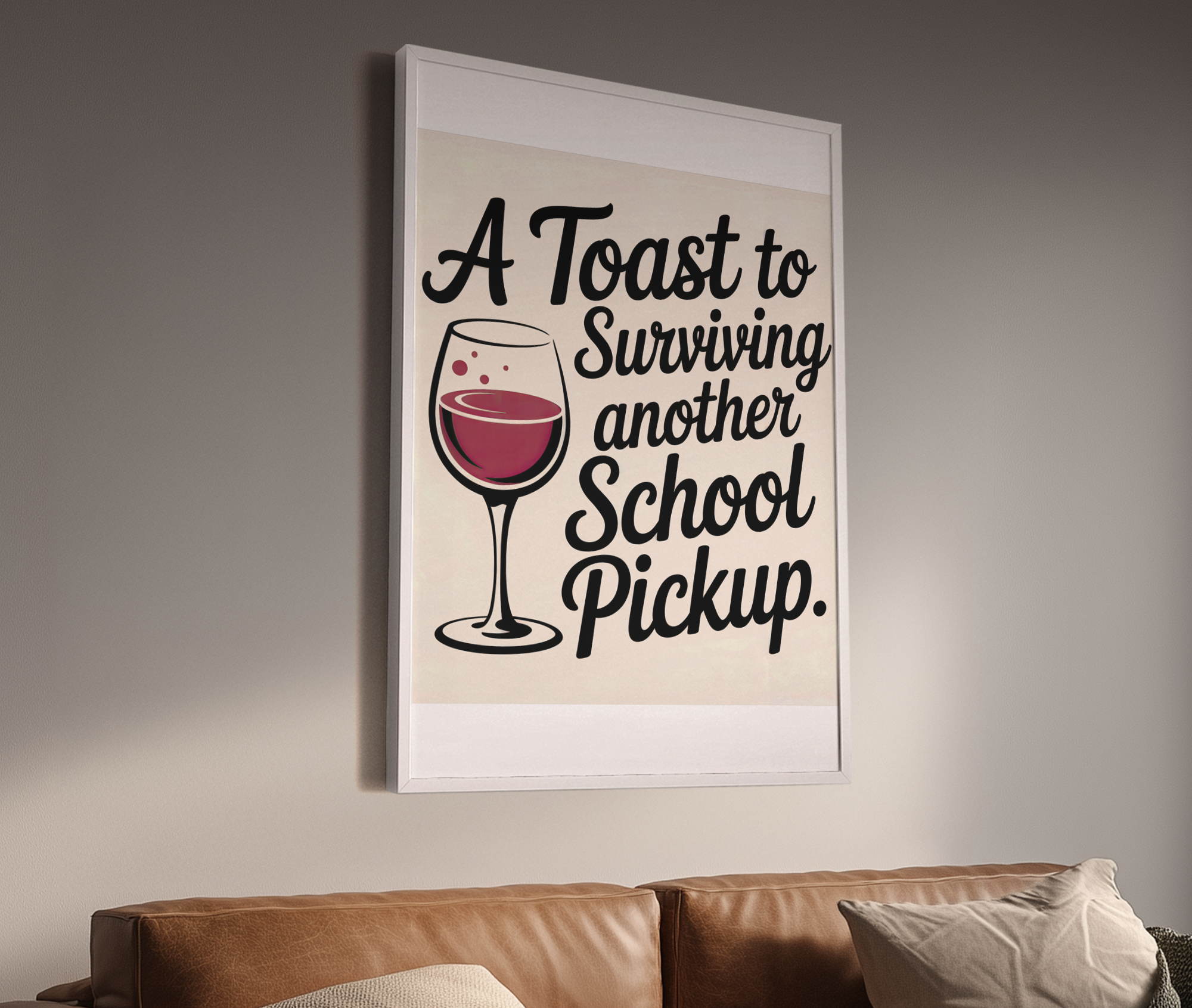 Surviving School Pickup — scale mockup