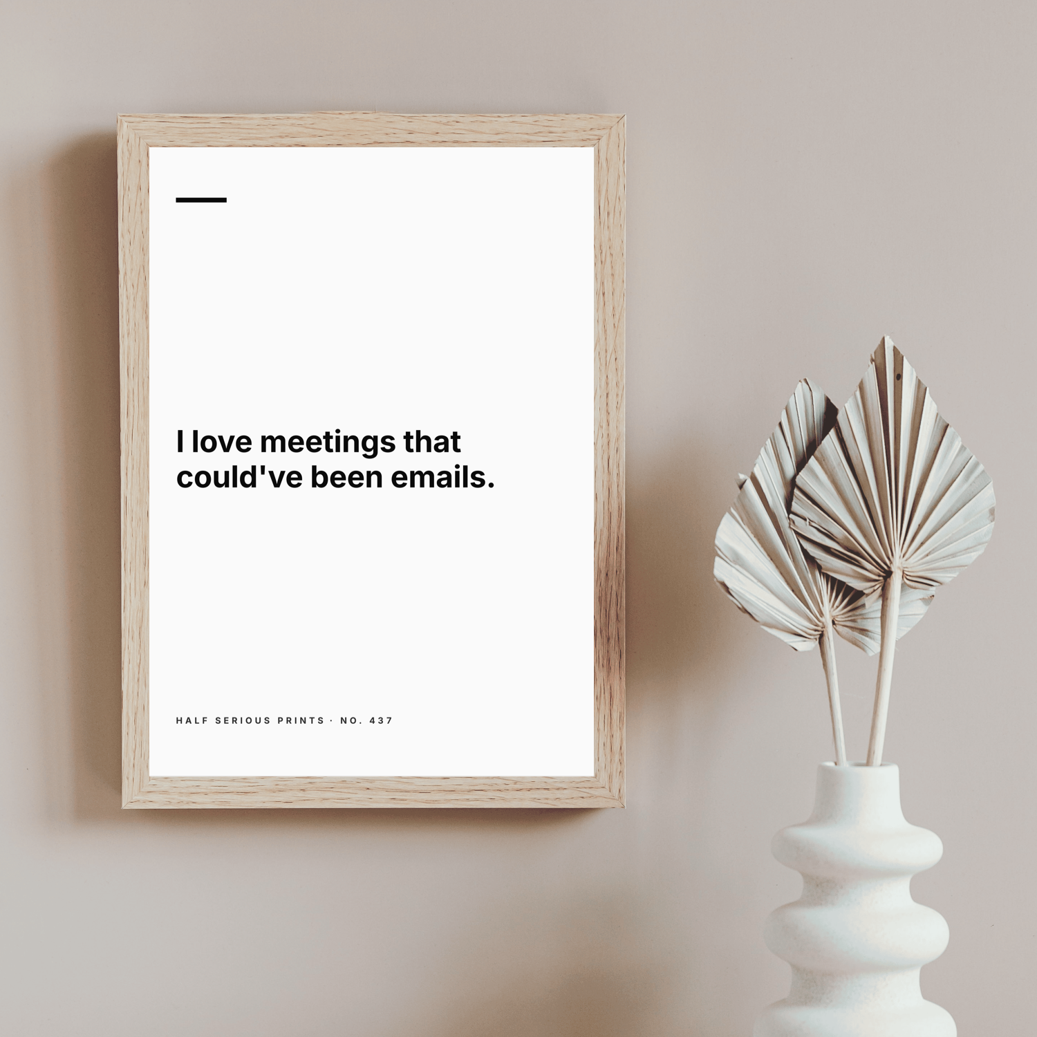 I love meetings that could've been emails. — alt-context mockup