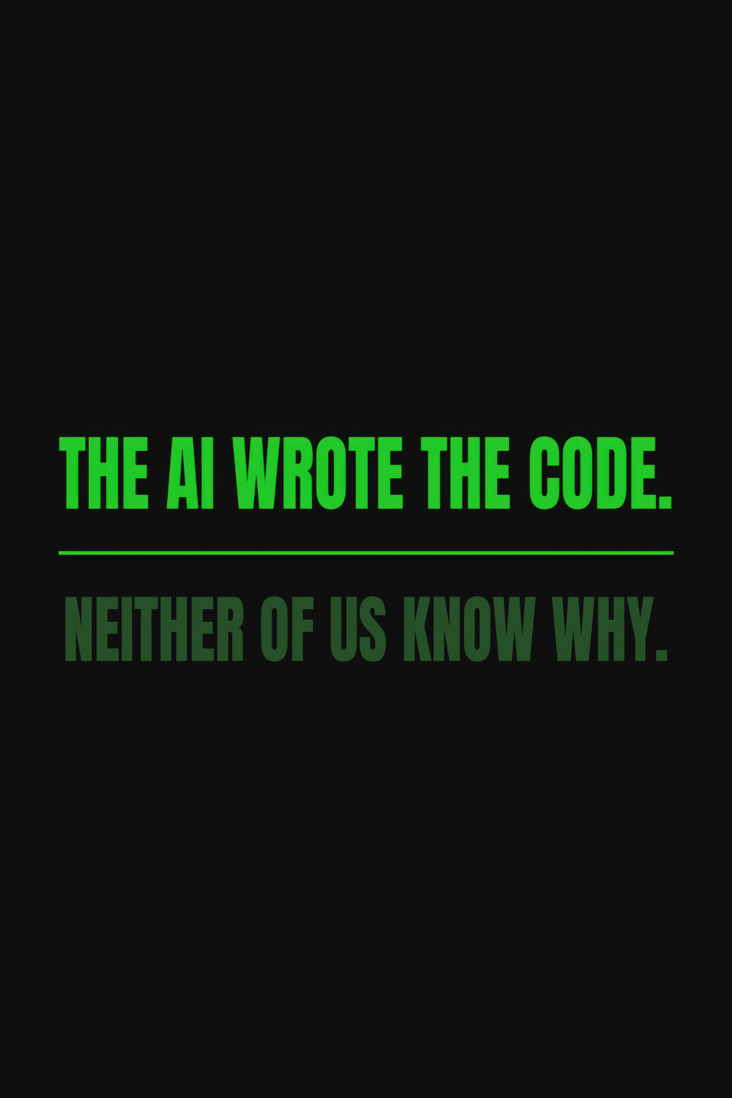 Ai Wrote Code