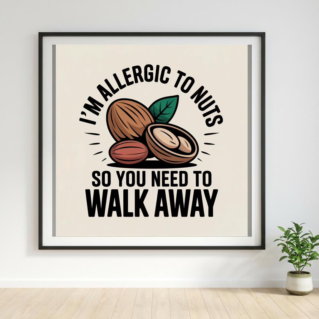 Allergic to Nuts Walk Away