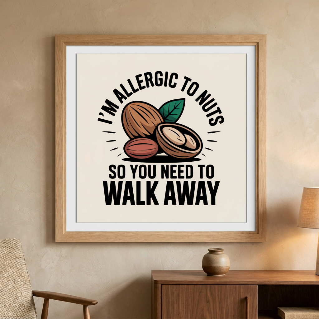 Allergic to Nuts Walk Away