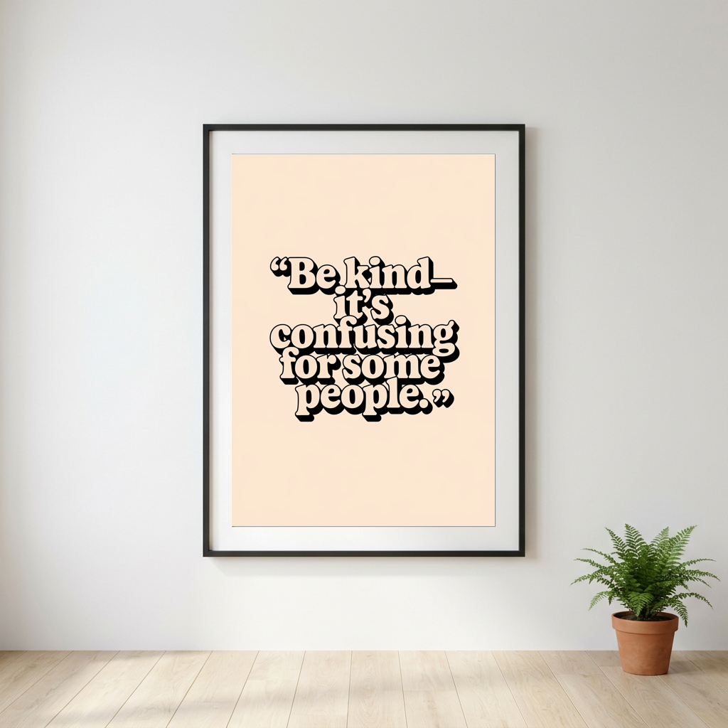 Be Kind its Confusing for Some People