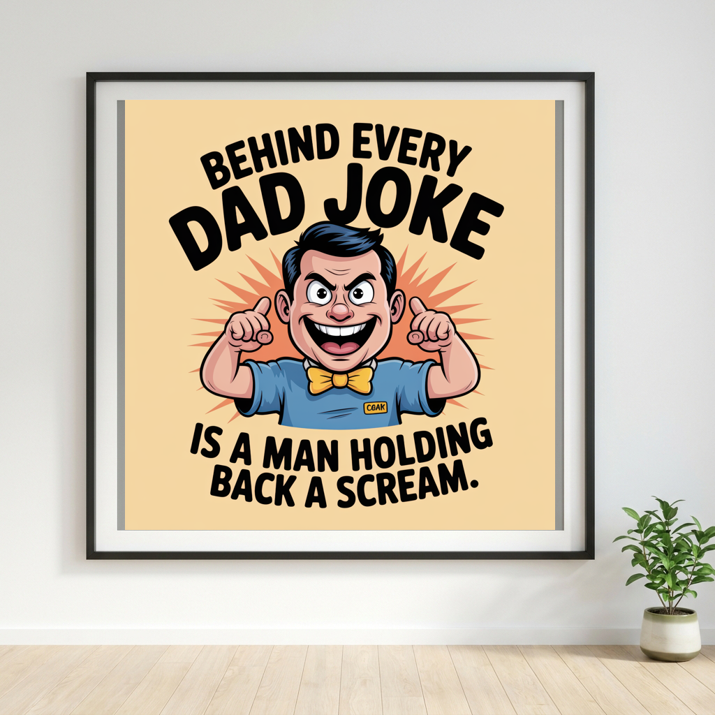 Behind Every Dad Joke