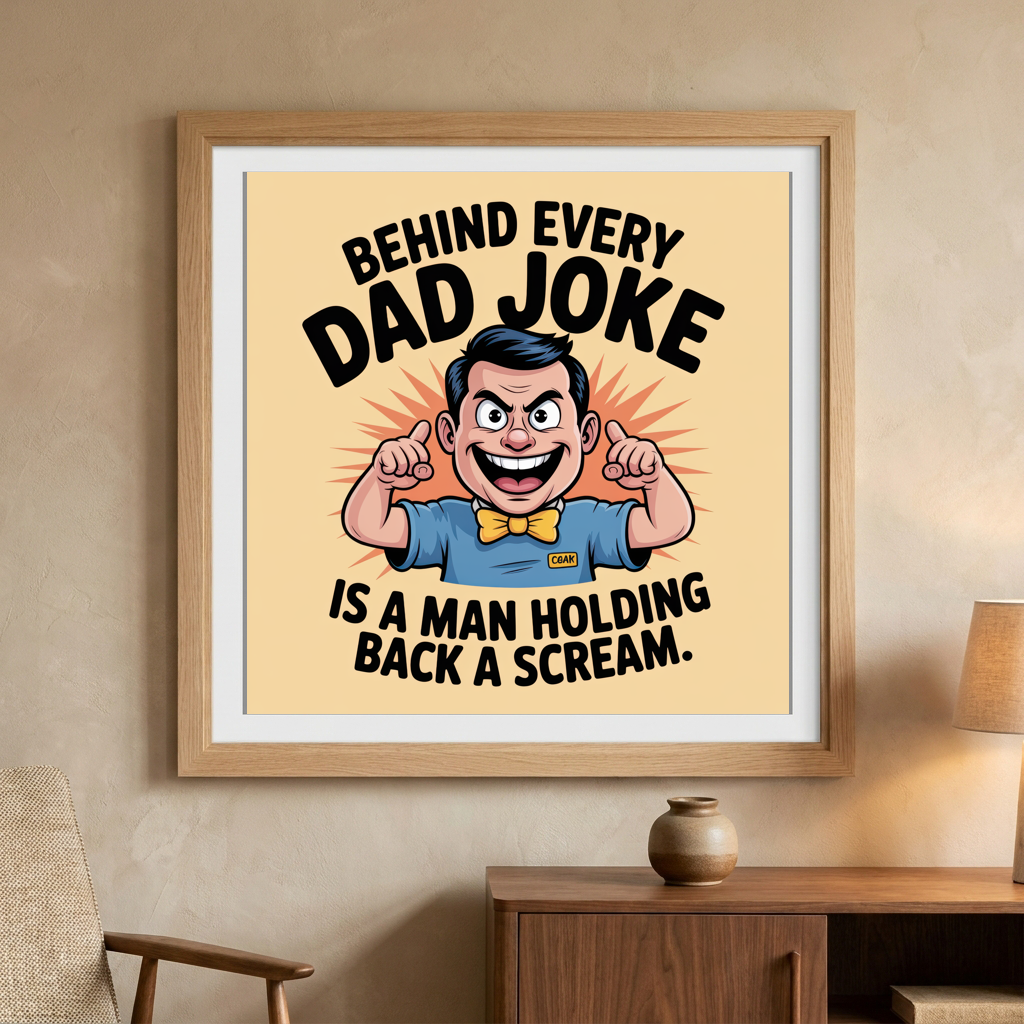 Behind Every Dad Joke