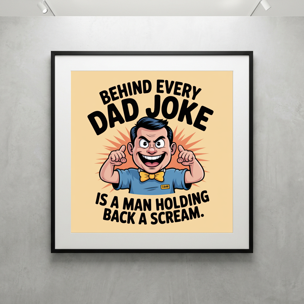 Behind Every Dad Joke