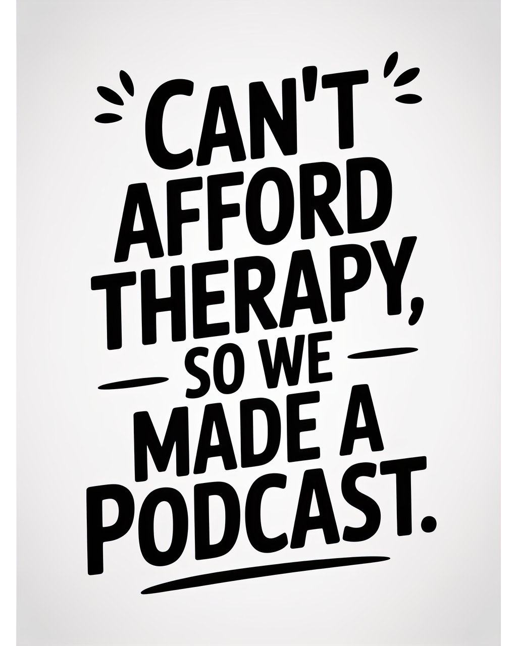 Can't Afford Therapy