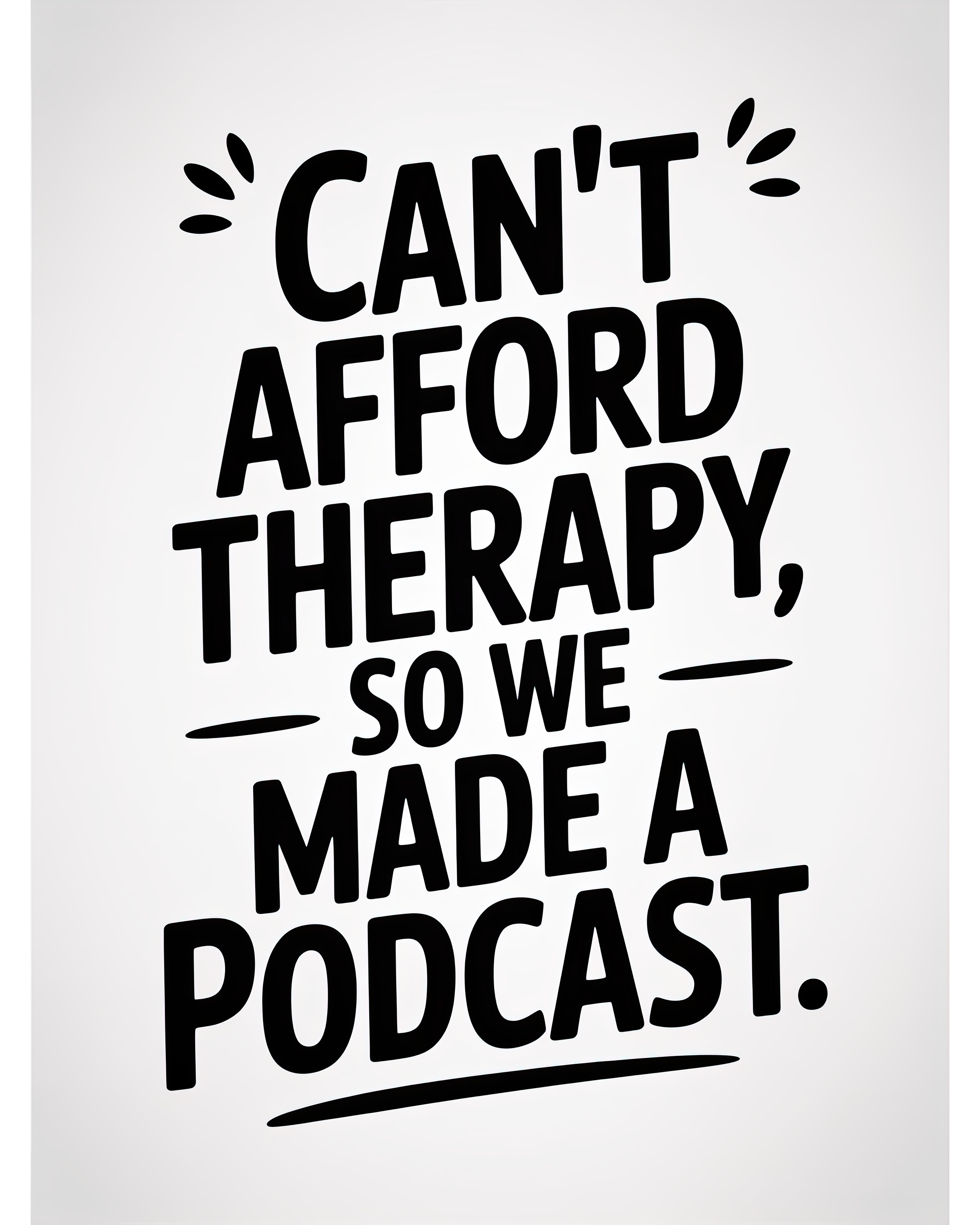 Can't Afford Therapy