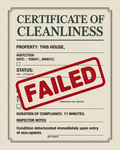 Certificate of Cleanliness