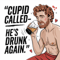 Cupid Called He's Drunk Again