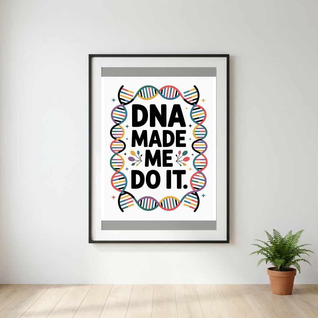 Dna Made me Do it