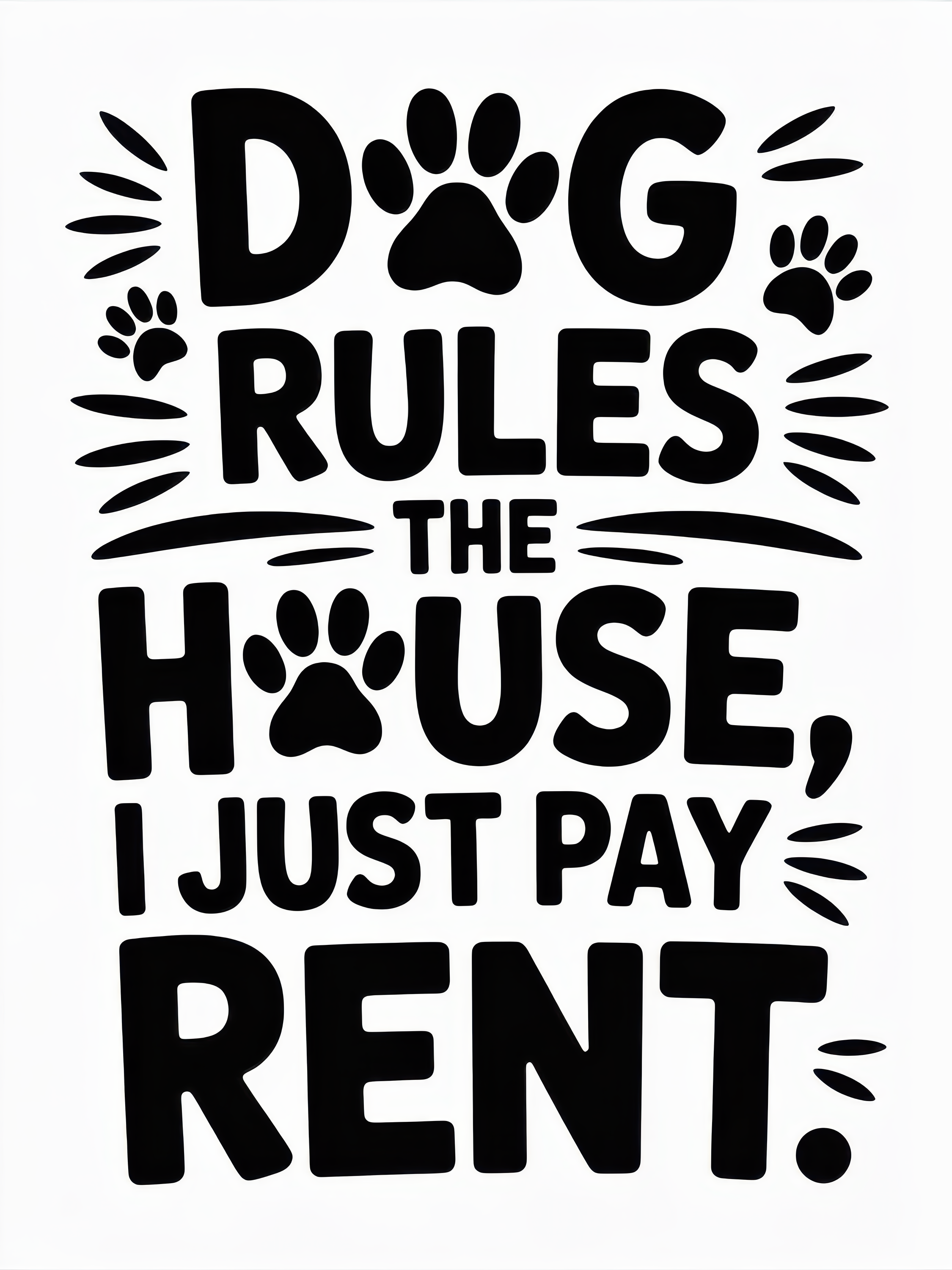 Dog Rules the House