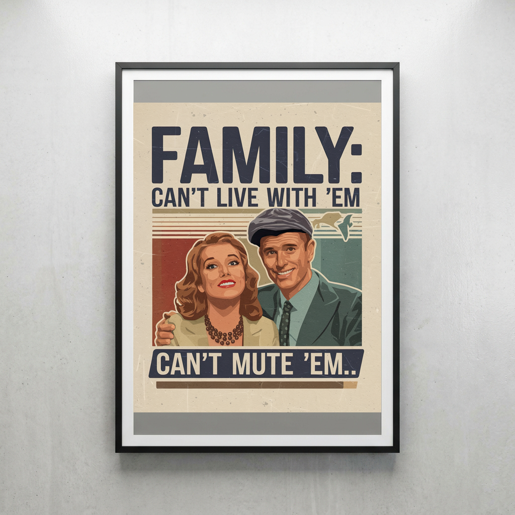 Family: Can't Live with 'Em, Can't Mute 'Em