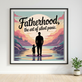 Fatherhood: The Art of Silent Panic