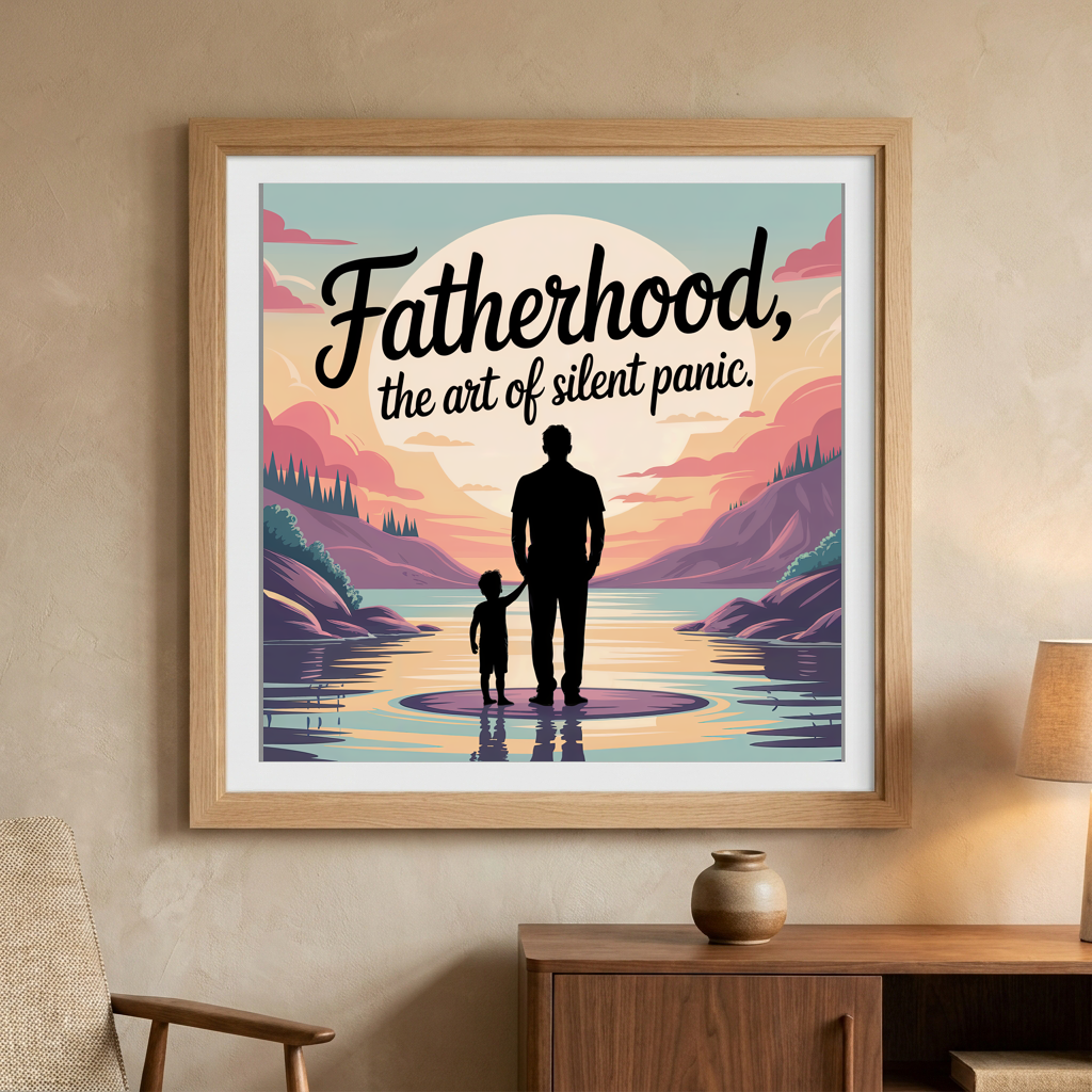 Fatherhood: The Art of Silent Panic