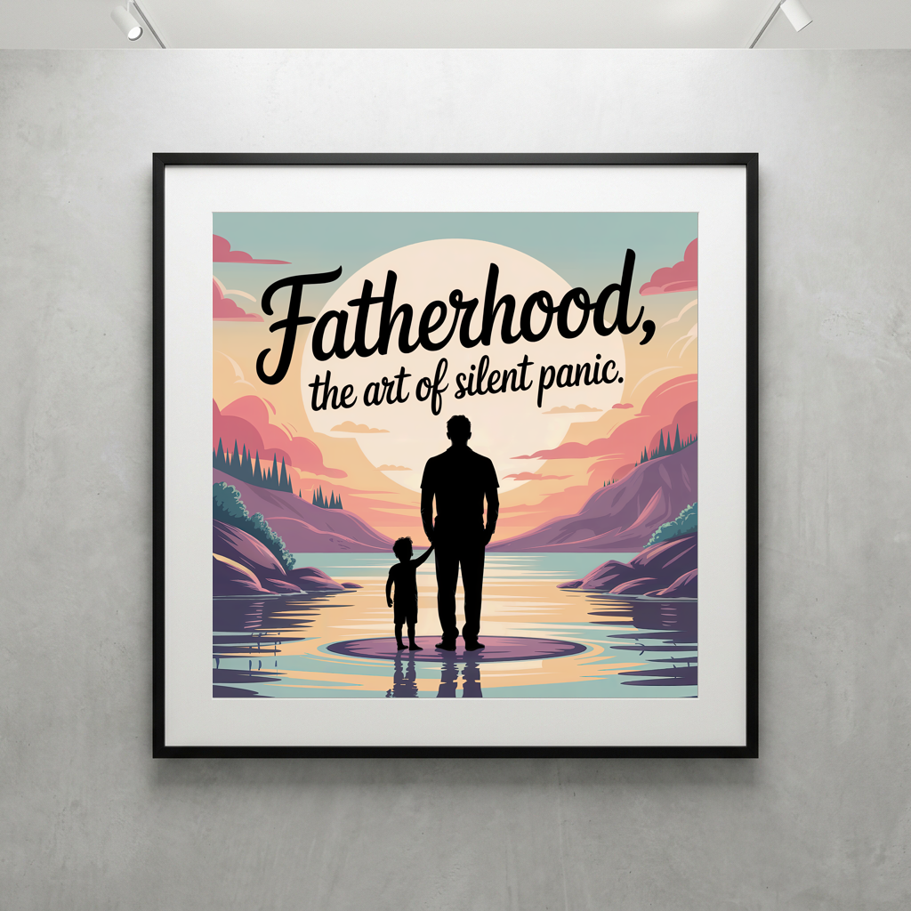 Fatherhood: The Art of Silent Panic