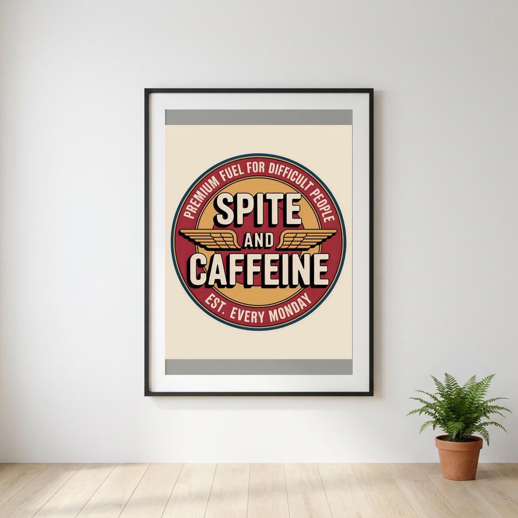 Fueled by Spite and Caffeine