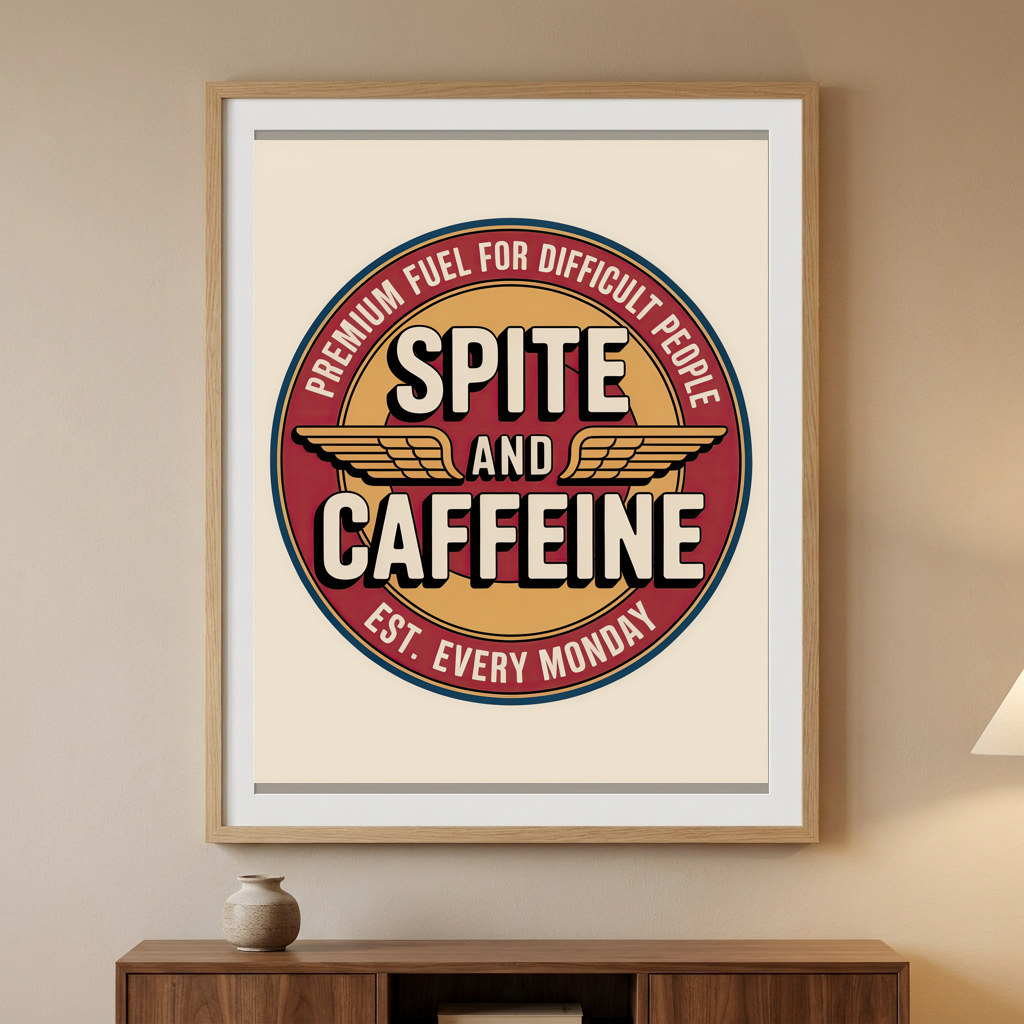 Fueled by Spite and Caffeine