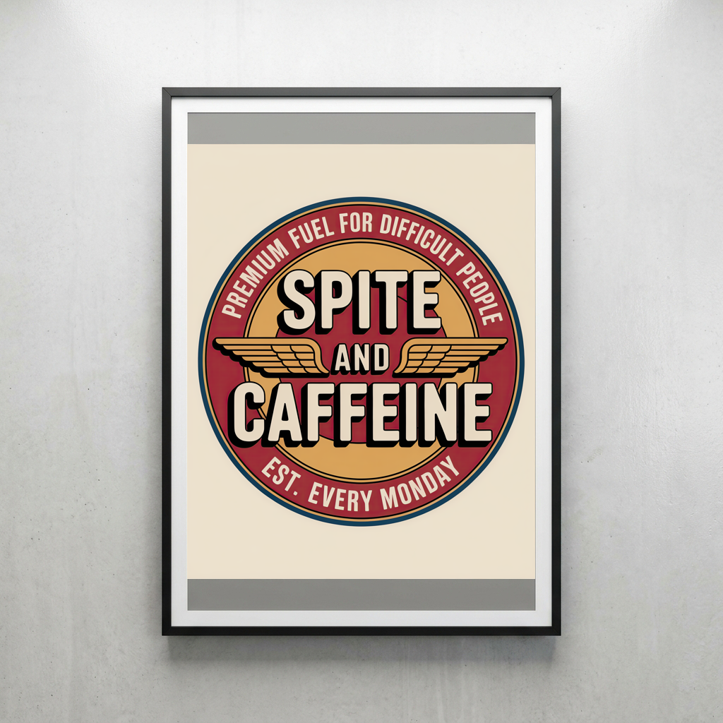 Fueled by Spite and Caffeine