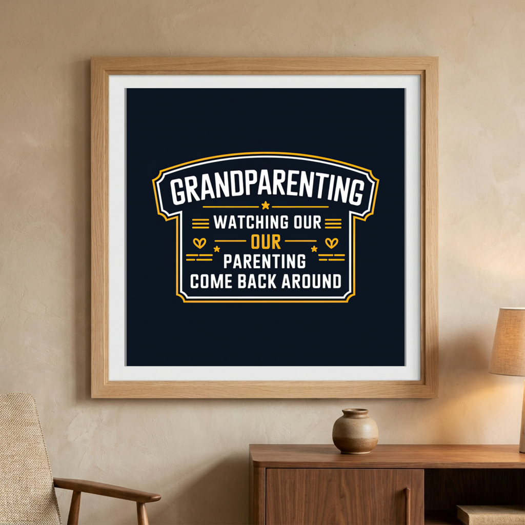 Grandparenting Watching Our Parenting Come Back Around — CozyWoodRoom mockup