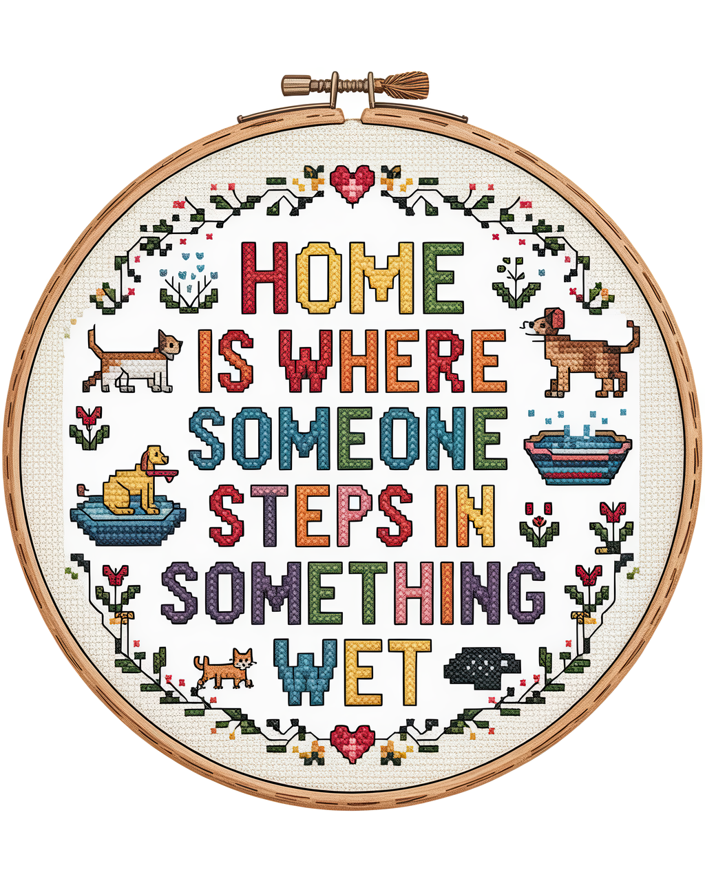 Home Is Where Something Is Always Wet