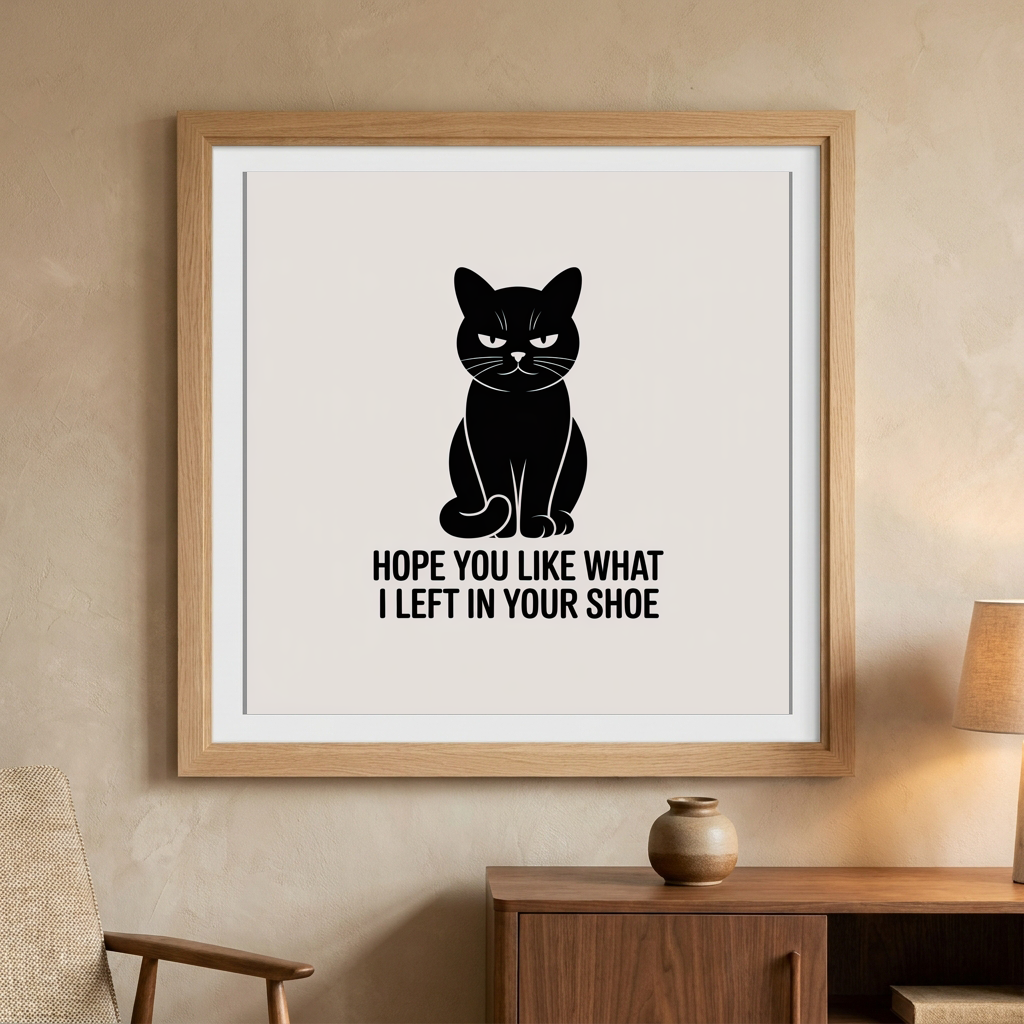 Hope You Like What I Left in your Shoe