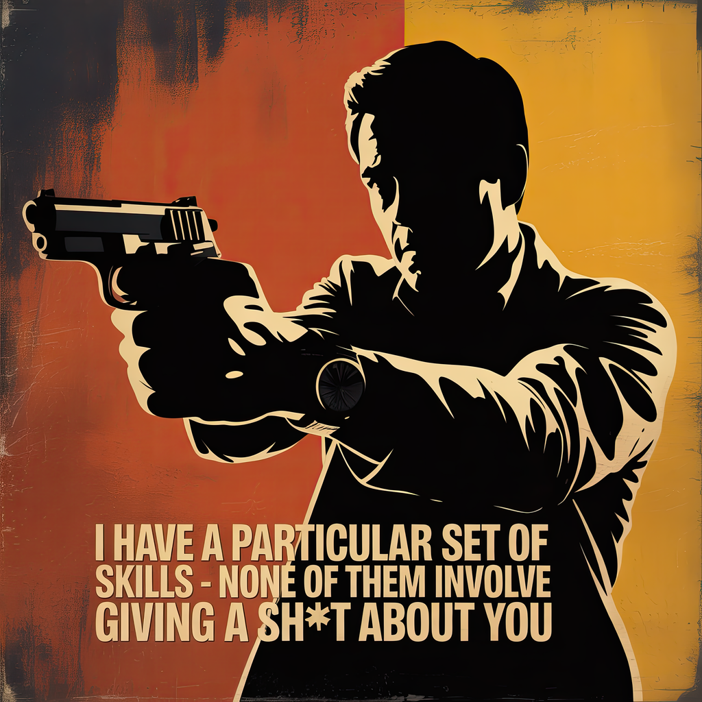 I Have a Particular Set of Skills