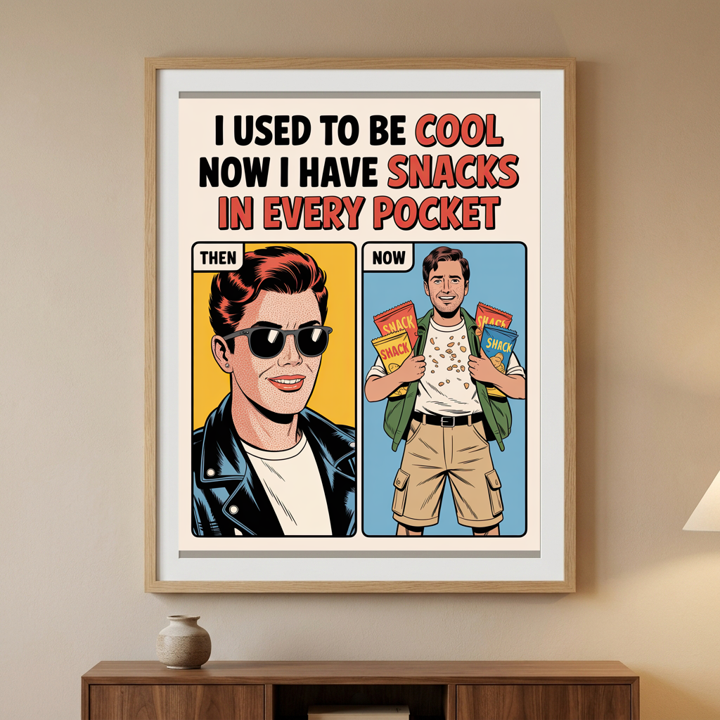 I Used to Be Cool, Now I Have Snacks