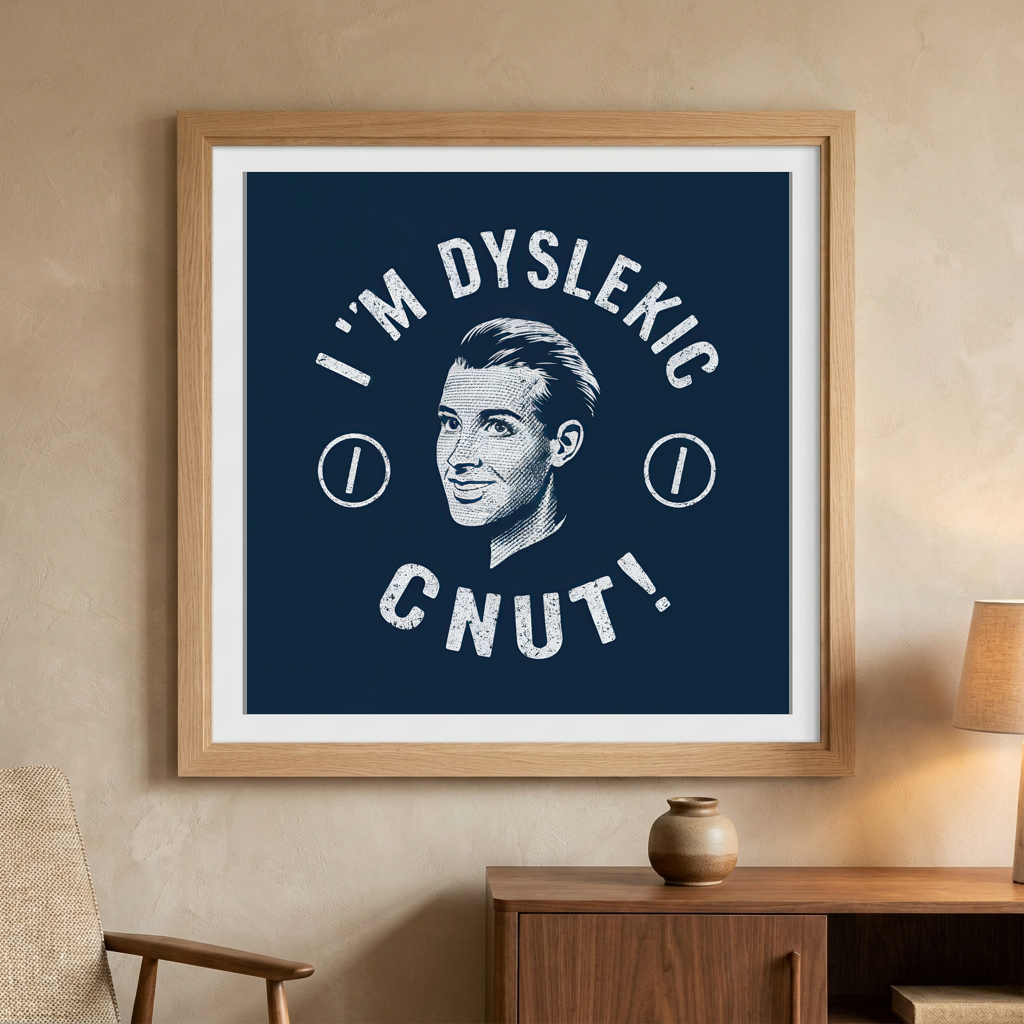 I'm Dyslexic Cnut