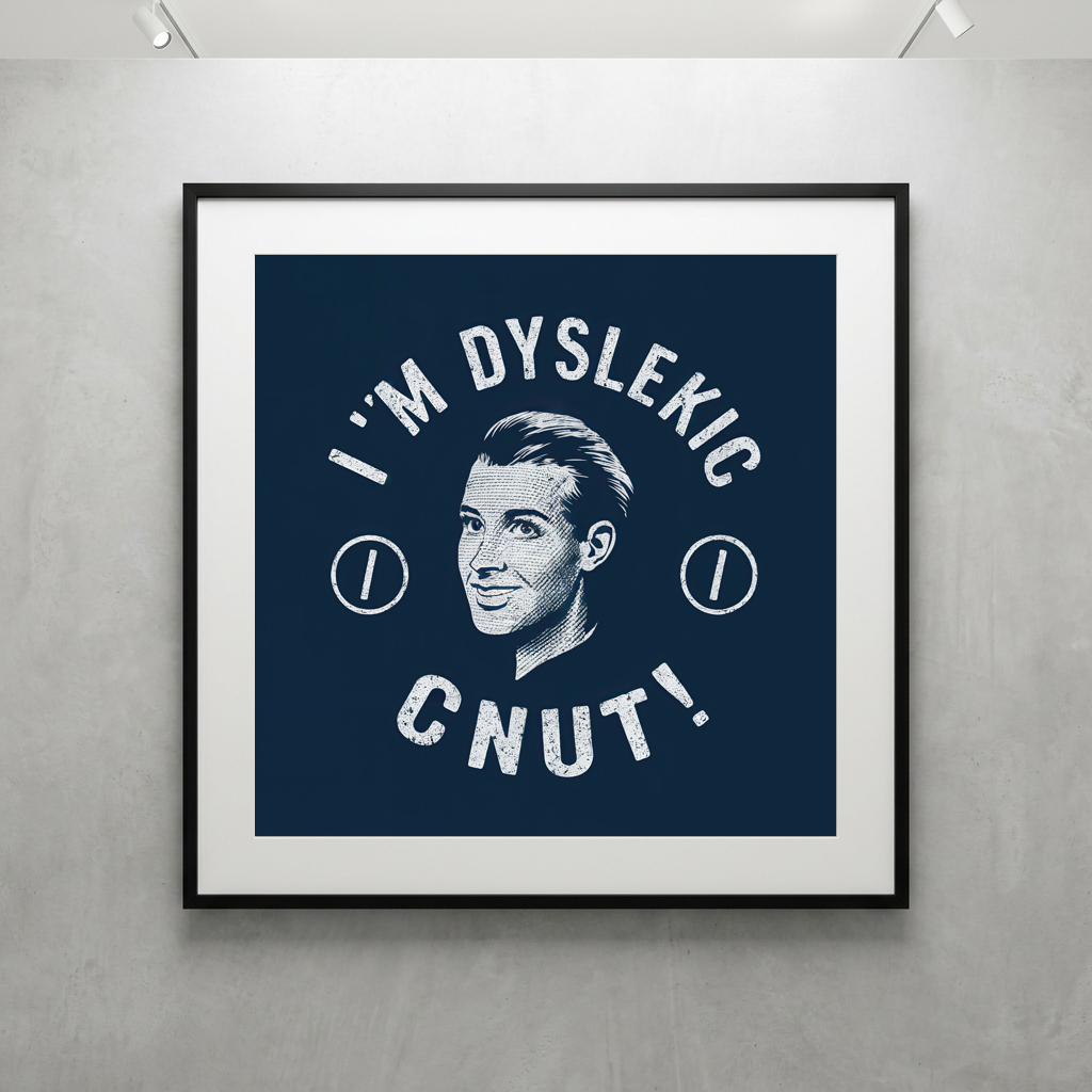 I'm Dyslexic Cnut