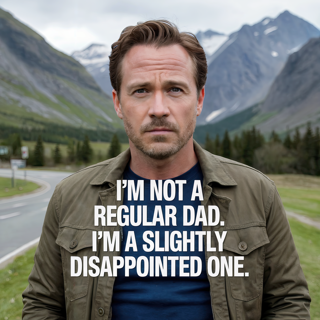 I'm not a Regular Dad I'm a Slightly Disappointed One