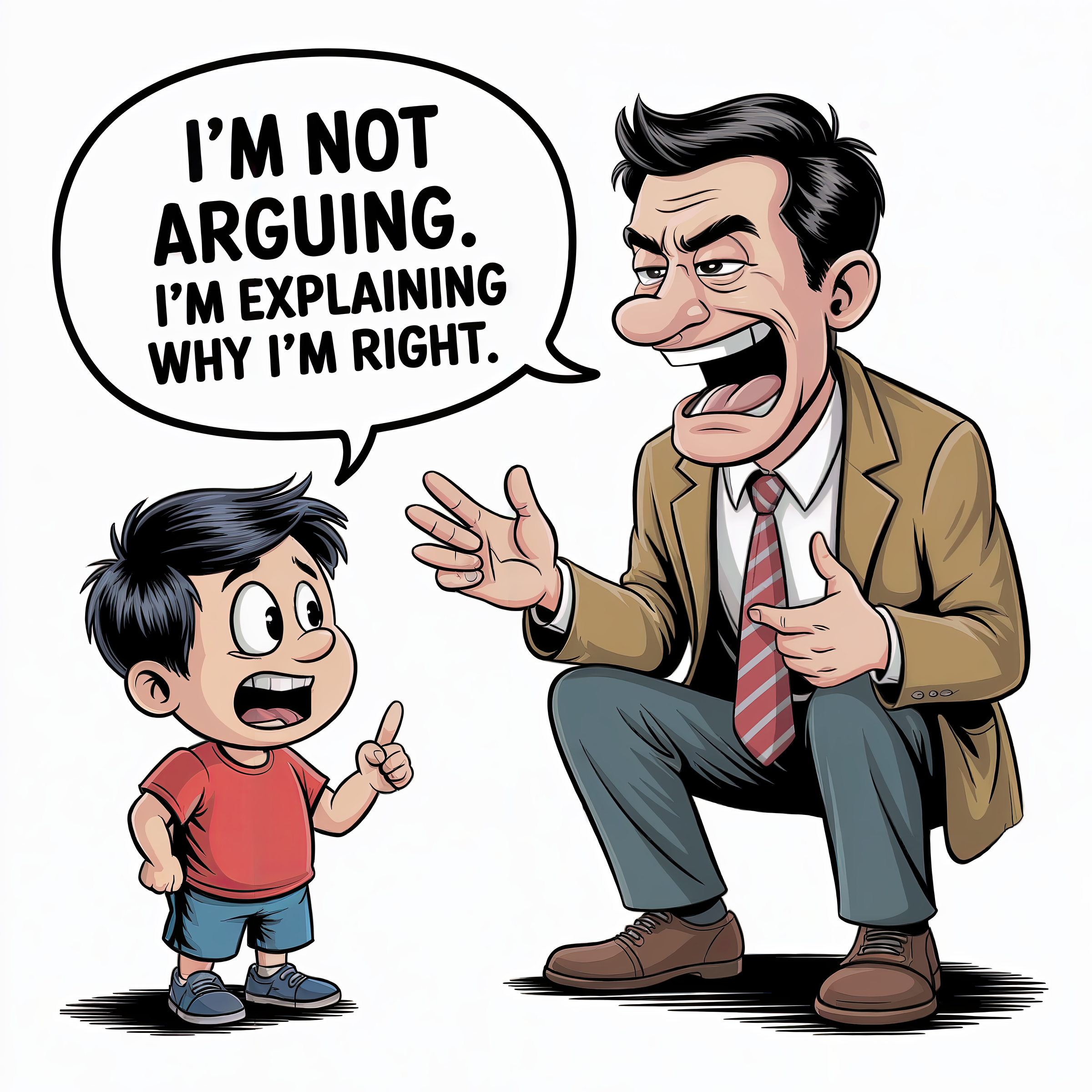 I'm not Arguing I'm Explaining Why I'm Right