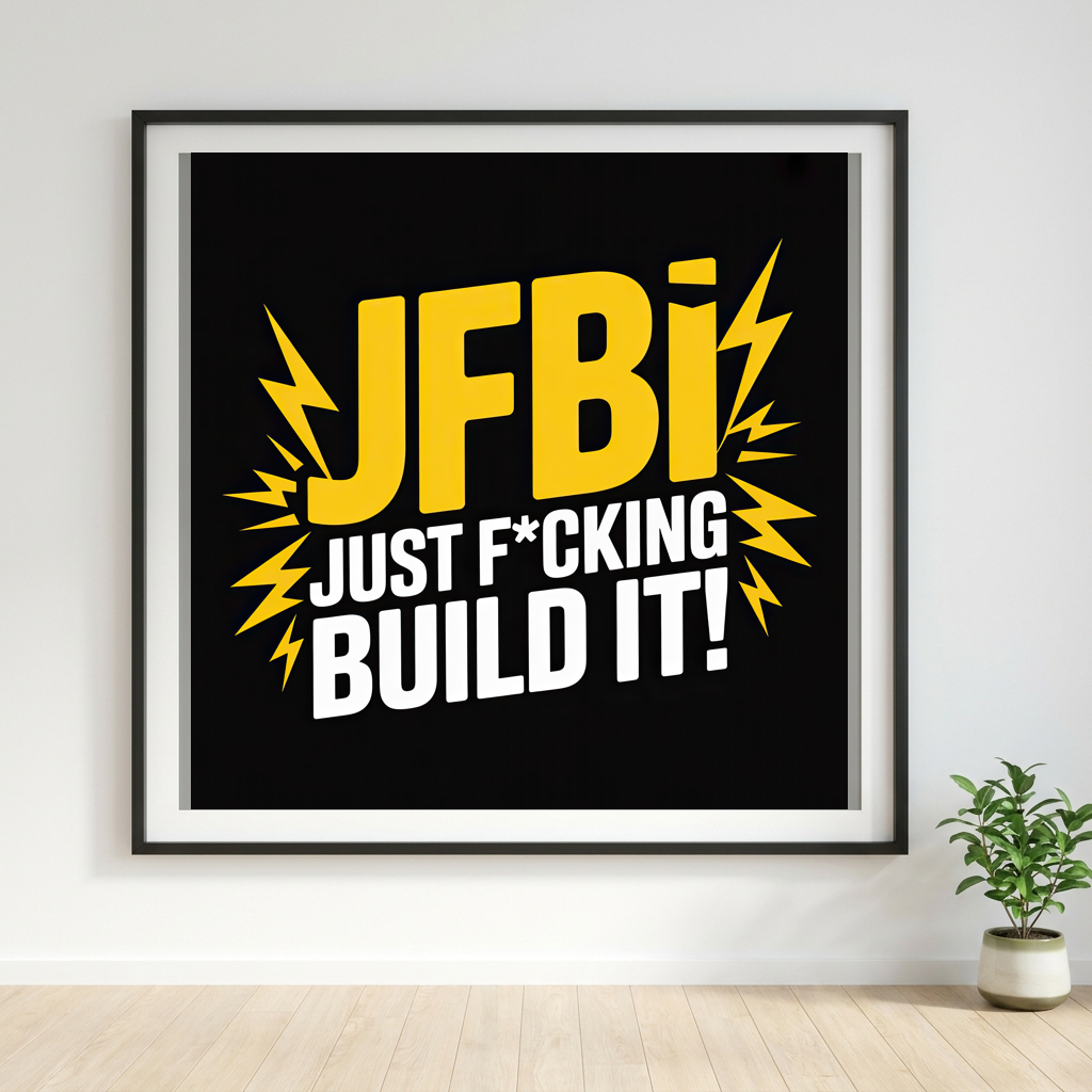 Jfbi Just Fcking Build it