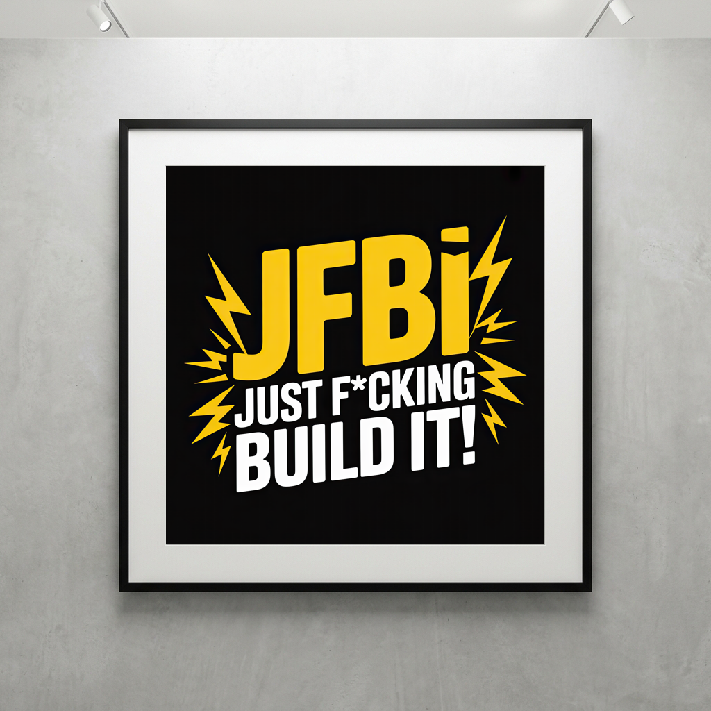 Jfbi Just Fcking Build it