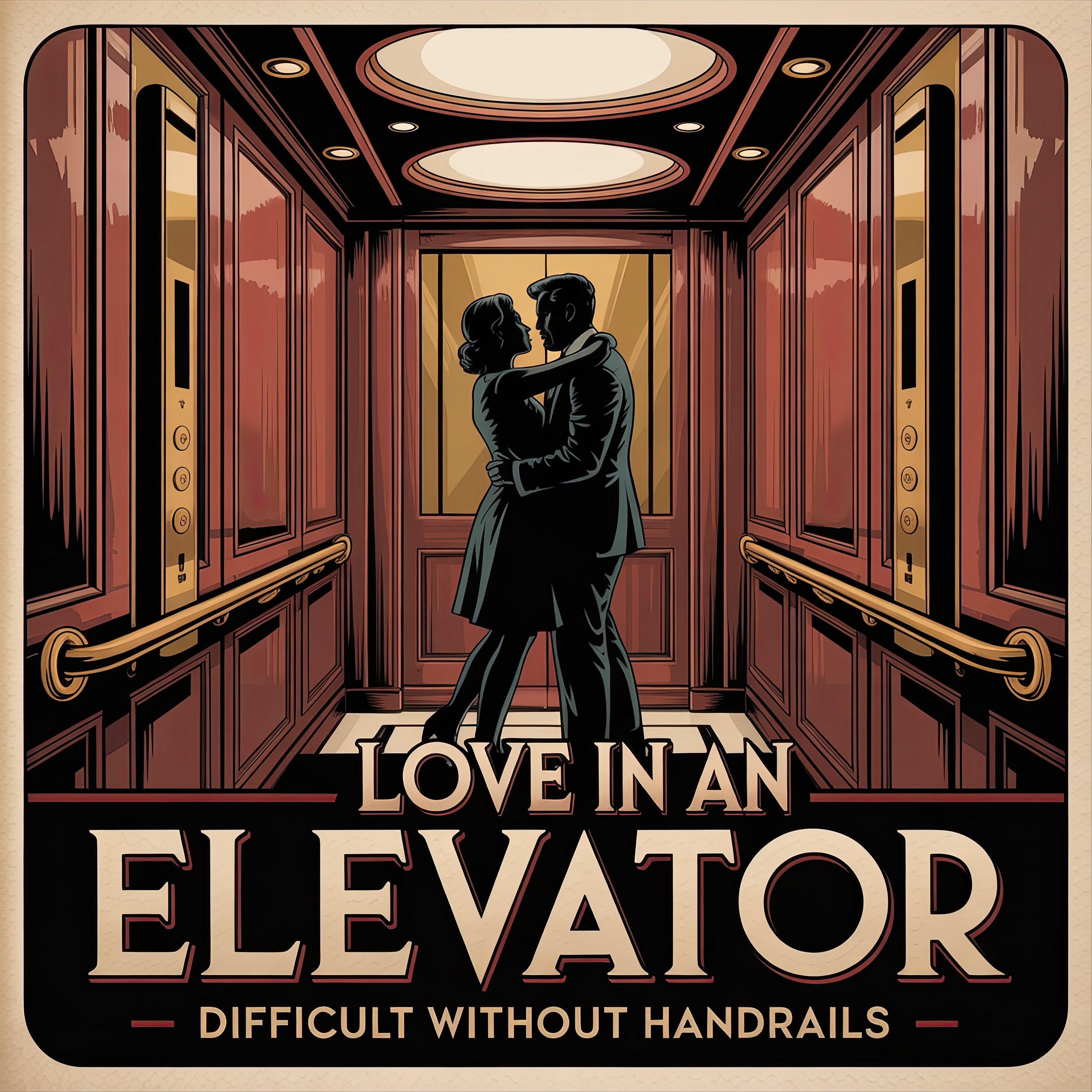 Love in an Elevator Difficult Without Handrails