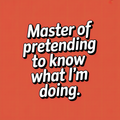 Master of Pretending to Know What I'm Doing