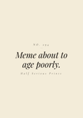 Meme about to age poorly.