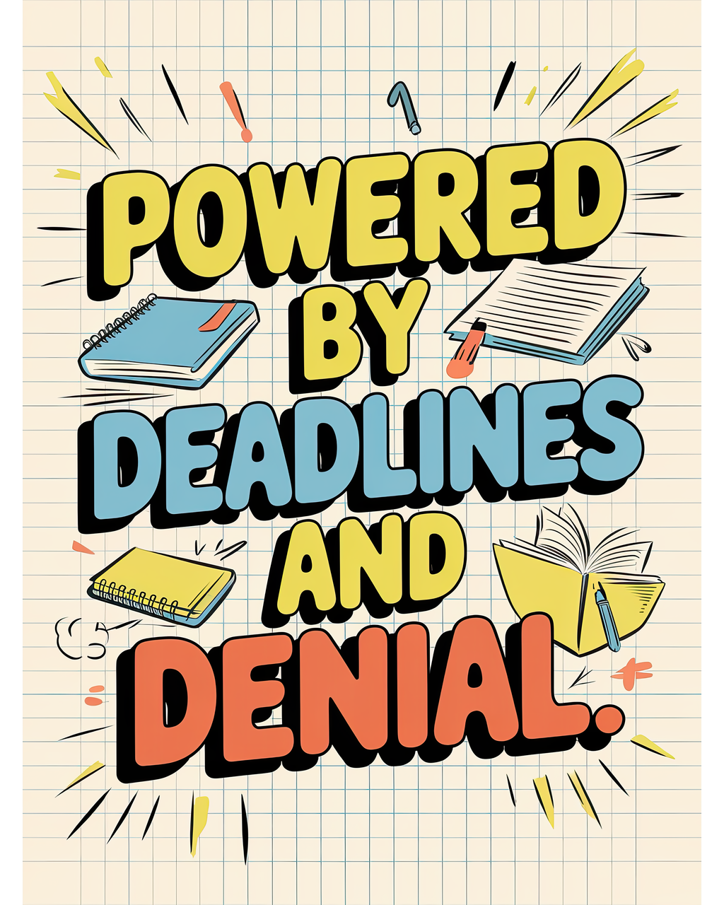 Powered By Deadlines and Denial