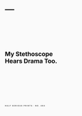 Half Serious Prints text-only design