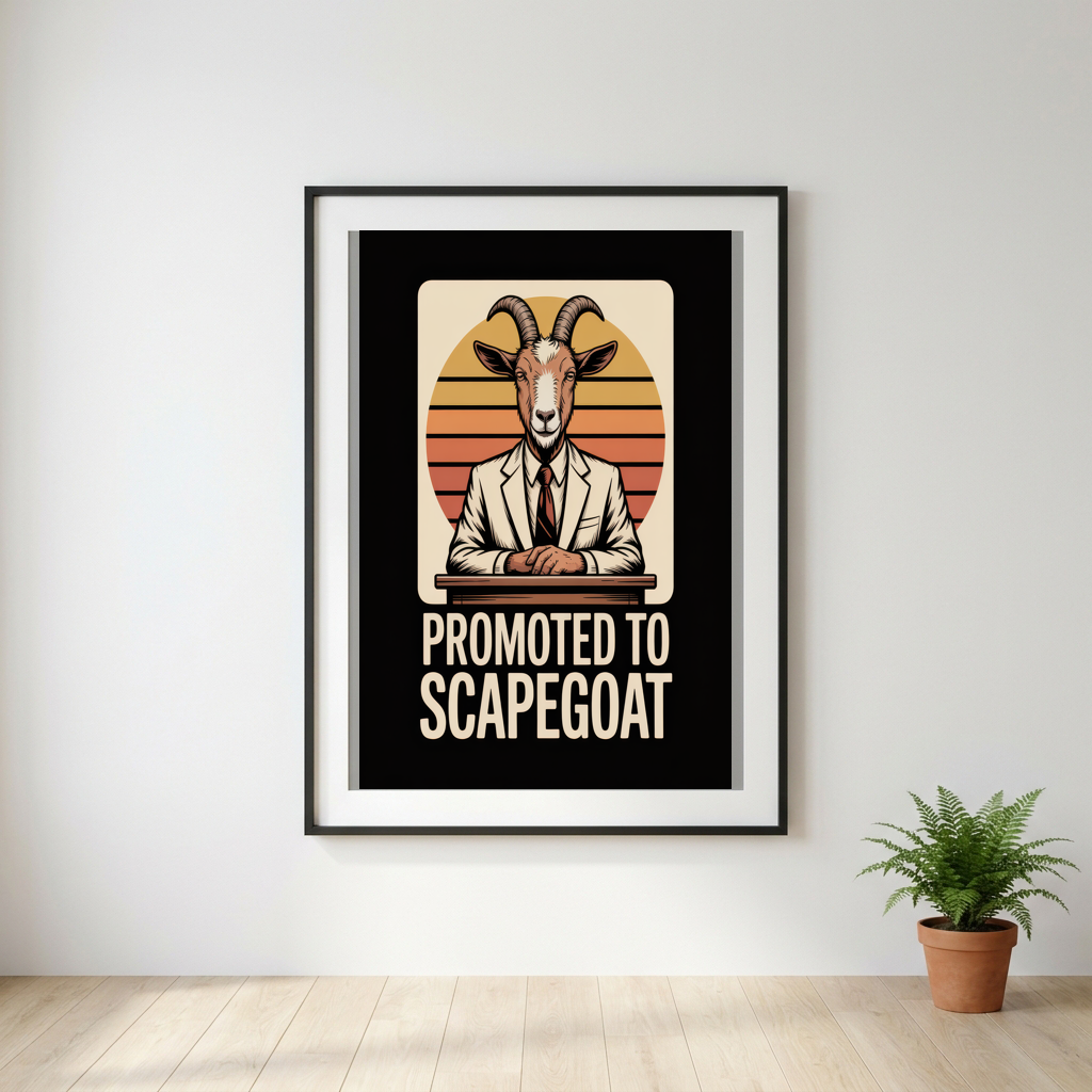 Promoted to Scapegoat