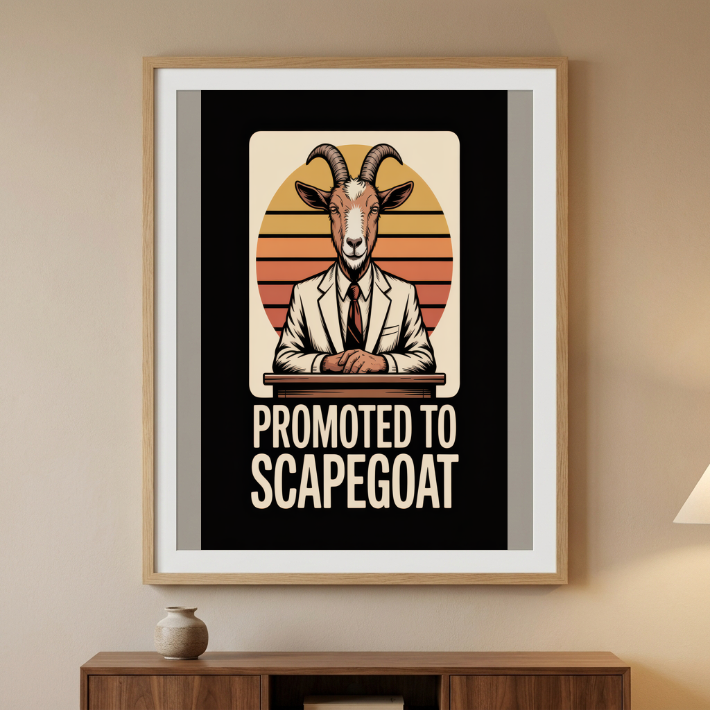 Promoted to Scapegoat