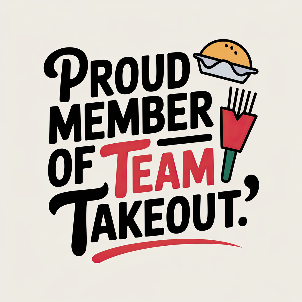 Proud Member of Team Takeout