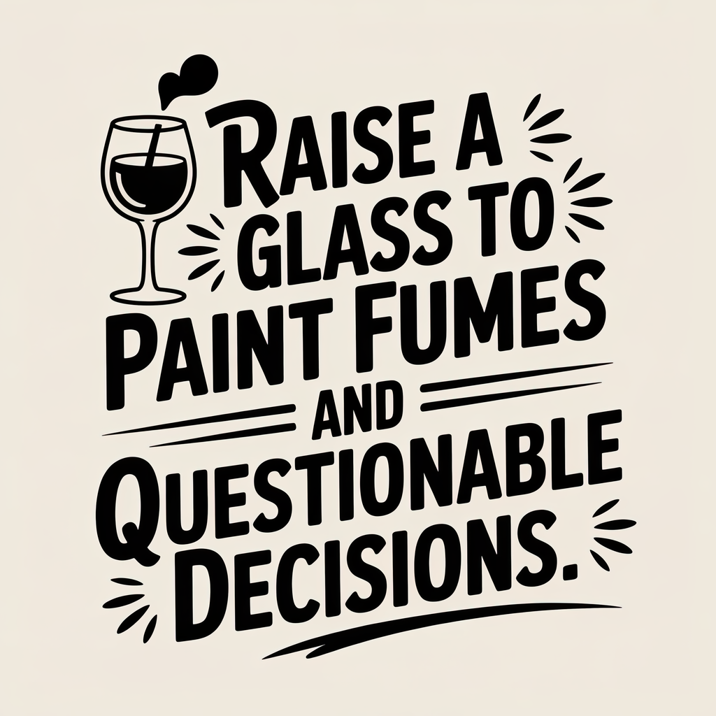 Raise a Glass to Paint Fumes