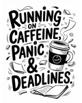 Running on Caffeine, Panic, and Deadlines