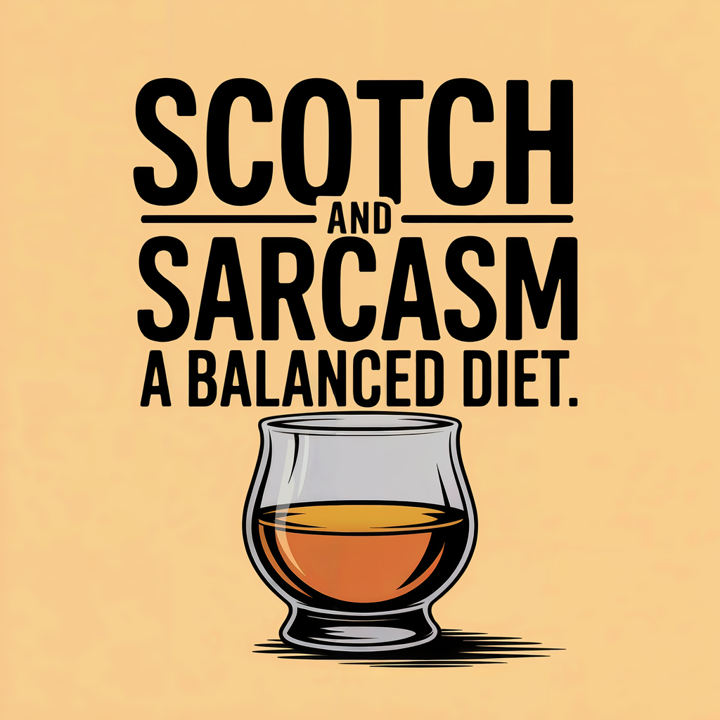 Scotch and Sarcasm a Balanced Diet