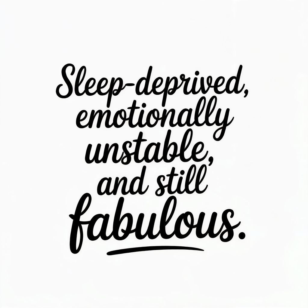 Sleep Deprived Fabulous