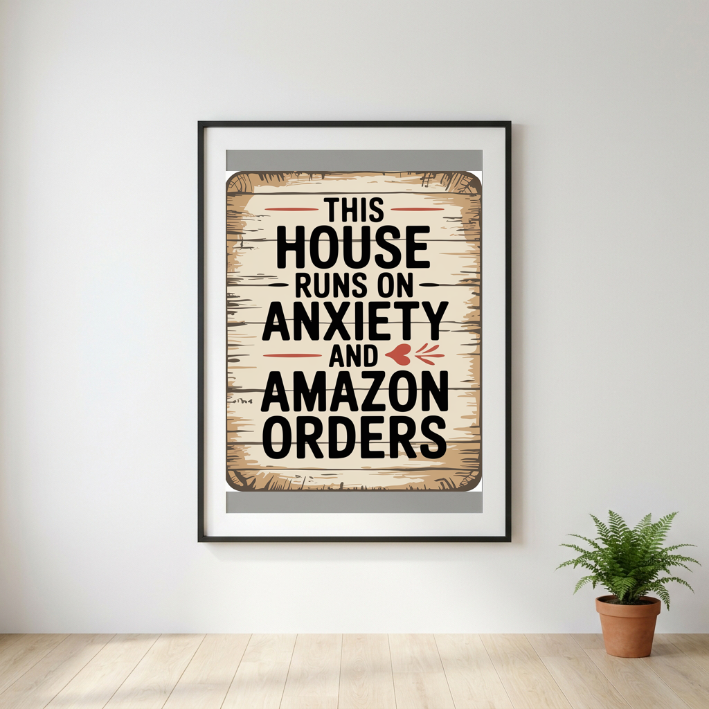 This House Runs on Anxiety and Amazon Orders