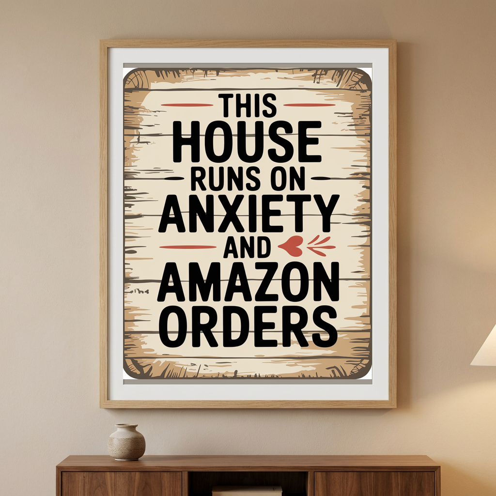 This House Runs on Anxiety and Amazon Orders