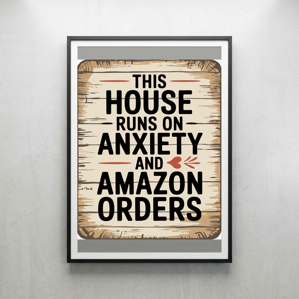 This House Runs on Anxiety and Amazon Orders