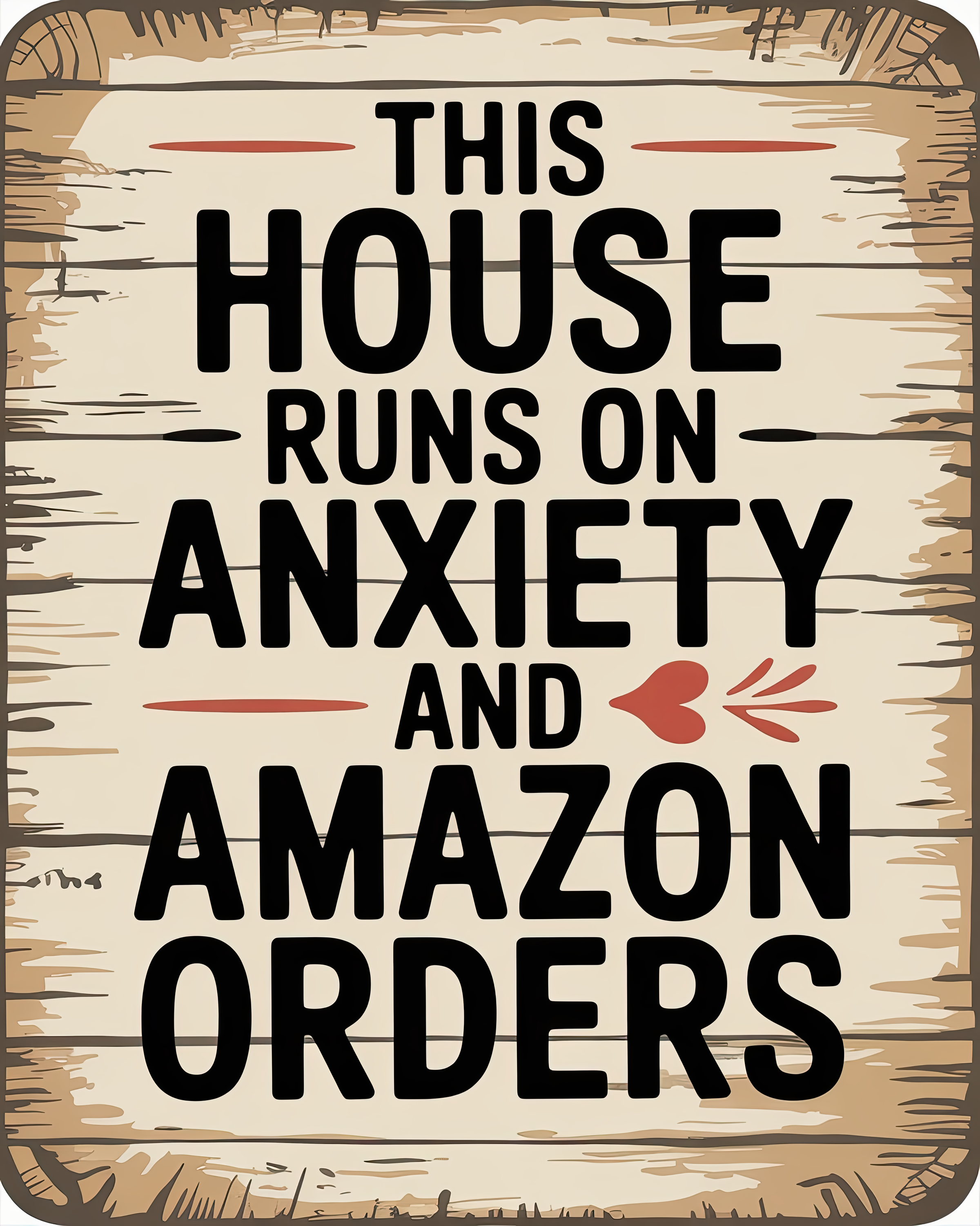 This House Runs on Anxiety and Amazon Orders
